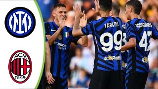 Inter Milan vs AC Milan  Extended Highlights amp All Goals 2024 HD [upl. by Ardeed]