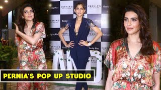 Karishma Tanna amp Kubbra Sait Spotted At Pernias Pop up Studio At Bandra [upl. by Namaan161]