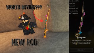 🎣IS THE NEW SCURVY ROD WORTH IT FISCH🎣 ROBLOX [upl. by Raji218]