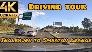 🇦🇺DRIVING TOUR  INGLEBURN TO SMEATON GRANGE 4K [upl. by Hsevahb593]