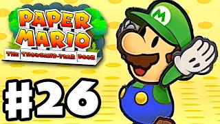 Mario Dressed as Luigi  Paper Mario The ThousandYear Door  Gameplay Walkthrough Part 26 [upl. by Toland]