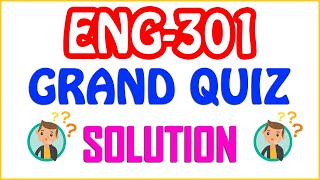 ENG301  Business Communication Grand Quiz Live Solution  2021 [upl. by Esinnej97]