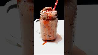 🍑🥤Easy peach milkshake 😋 shorts PeachMilkshake SummerTreat RefreshingDrinks EasyRecipes [upl. by Retsevlis900]