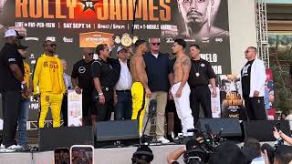 Rolando Romero vs Manuel Jaimes FaceOff [upl. by Serafina127]