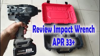 Review Impact Wrench APR 33 1850 Nm [upl. by Orose]