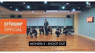 Dance Practice 몬스타엑스 MONSTA X  SHOOT OUT Stage costume ver FIX ver [upl. by Romano]