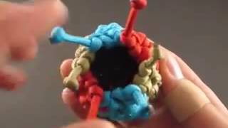 How to tie the Dragon egg paracord  Comment attacher lœuf de dragon  macramé [upl. by Arded332]