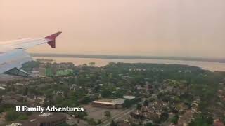 Landing at MontrealPierre Elliott Trudeau International Airport Quebec Canada [upl. by Hamilton50]