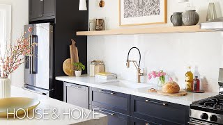 Kitchen Makeover Big Style Small Budget [upl. by Ahsiuqel152]