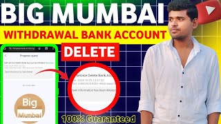 Big Mumbai Withdrawal Bank Account Delete Process [upl. by Jorin]