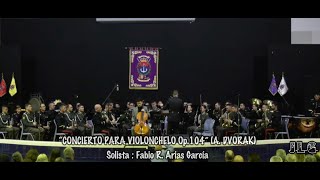 Banda de Música Militar del Tercio Sur quotConcierto para Violonchelo Op104quot A Dvorak [upl. by Adnylam]