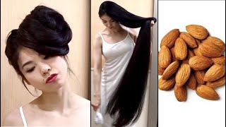 Fastest Double Hair Growth By Almond Water Get Thicker amp Longer Hair Growth [upl. by Illac270]