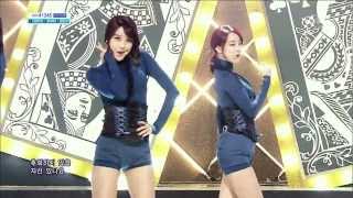 레인보우 블랙  Cha Cha 인기가요 Inkigayo 140126 [upl. by Hintze]