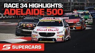 Race 34 Highlights  VALO Adelaide 500  Supercars 2022 [upl. by Durrej]