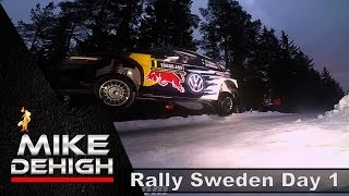 WRC Rally Sweden 2015 with CRASH SOLOWOW [upl. by Saticilef]