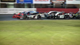 BURT MYERS WINS SEASON OPENER AT BOWMAN GRAY AFTER MID RACE CONVERSATION WITH ANOTHER DRIVER [upl. by Drexler548]