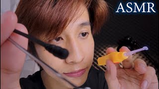 ASMR Ear Cleaning แคะหู ดูแลหูคุณแบบพี่น้อง Roleplay [upl. by Lemay]