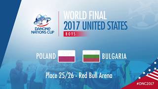 POLAND VS BULGARIA  RANKING MATCH 2526  HIGHLIGHTS  DANONE NATIONS CUP 2017 [upl. by Posehn]