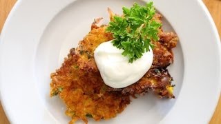 Butternut Squash Fritters Recipe Local Savour Kitchen [upl. by Padget]