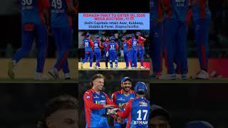 quotRishabh Pant in IPL 2025 Mega Auction  Delhi Capitals Retain Key Playersquot [upl. by Ardelis]