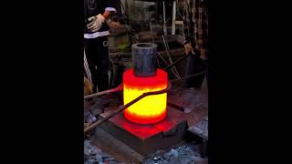 Subsequent Process of Cylindrical Forgings forged forging forgings [upl. by Abernon]