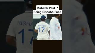 Rishabh Pant funny moments 😄 🤣 cricketshorts cricket ytshorts indiancricketer rishabhpant [upl. by Notrab67]