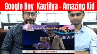 Pakistani Reaction To  Amitabh Bachchan with Google boy Kautilya on KBC  PINDI REACTION [upl. by Llennahc]