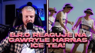 BRO reaguje na GAWRYLE  HARNAŚ ICE TEA [upl. by Ehcnalb257]