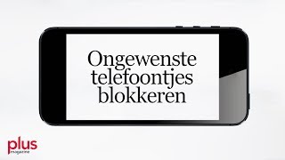 Ongewenste telefoontjes blokkeren iPhone [upl. by Ellita994]