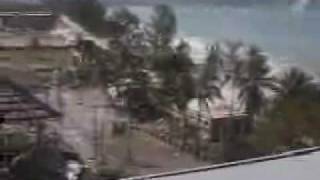 Patong Beach Tsunami Raw Video 2004 [upl. by Soilisav]