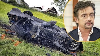 RICHARD HAMMOND TERRIBLE CRASH IN A RIMAC CONCEPT ONE AT GRAND TOUR [upl. by Terrel]