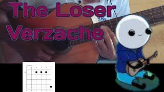 The Loser Verzache  cover tutorial acordes [upl. by Ylehsa]