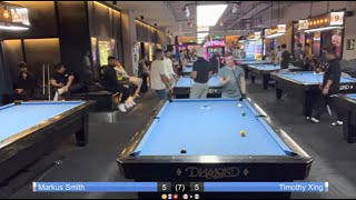 10Ball Invitational T1 2023 Final Markus Smith vs Timothy Xing [upl. by Lily]