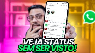 Quer visualizar Status do WhatsApp sem ser descoberto Descubra como [upl. by Nnaul]