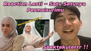 Reaction Lesti  Satu Satunya Permaisurimu Official Music Video [upl. by Rosenfeld]