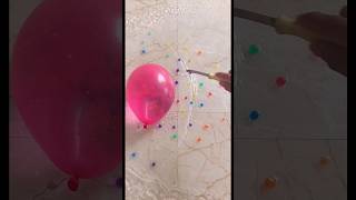 Pop Balloon balloonpopping reversevideo balloon asmr satisfying shorts trending kidsvideo [upl. by Tdnarb]