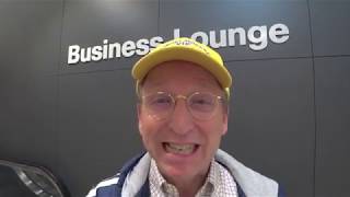 Lufthansa Business Lounge  VIP Airport Frankfurt USA Terminal Z  Der HON PrivateJet [upl. by Suolevram637]