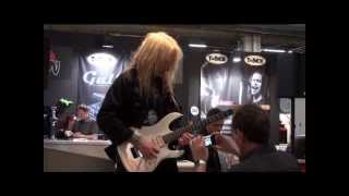 FGN FUJIGEN GUITARS  Robert Marchello1  MusikMesse 2011 [upl. by Cairns742]