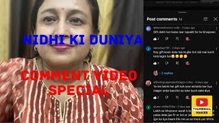 Nidhi ki duniya ke naam usi ke subscribers ka paigham [upl. by Hilar]