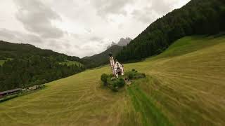 DolomitesChapelle FPV Drone [upl. by Aneerahs]