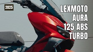 2025 New Motorcycle Lexmoto Aura 125 Abs Turbo Release [upl. by Pooi155]