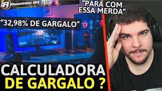 ESSA CALCULADORA DE GARGALO É A COISA MAIS IDI0TA QUE EXISTE Cortes da Live 01 [upl. by Orthman671]