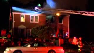 House Fire 5922 Cedonia Ave Baltimore Md [upl. by Adigirb]