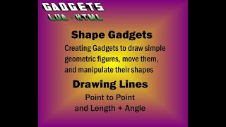 Draw Lines  Create a Vectric Gadget with Lua and HTML [upl. by Maitland]