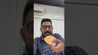 Crispy Creamy Sweet Porotta Jaya Bakery Palarivattom food love like trending trend viralvideo [upl. by Tav]