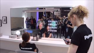 Interaktywne lustro Panasonic IFA 2015 [upl. by Rupert]