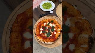 Pizza Neapolitan style 70 hydration dough margherita pizza food pizzalover [upl. by Lettig]