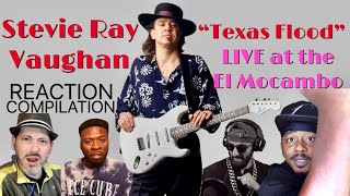 Stevie Ray Vaughan “Texas Flood” LIVE — Reaction Mashup [upl. by Imehon]