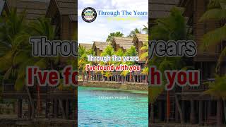 Through The Years Chorus by Kenny Rogers karaoke shorts karaokesongs music songlyrics [upl. by Lua]