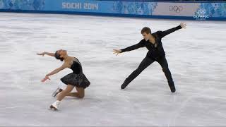 HDp60 Elena Ilinykh  Nikita Katsalapov RUS Free Dance 2014 Sochi Olympic Games [upl. by Fermin]